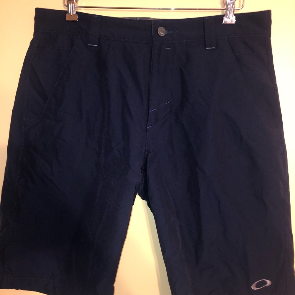 Navy Blue Oakley Golf Shorts